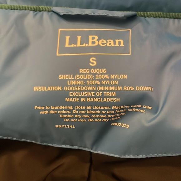 EUC L.L. Bean Goose-down Vest - Picture 6 of 7